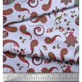 thumbnail image 3 of Soimoi Poly Georgette Fabric Artistic Paisley Fabric Prints by Yard 52 Inch Wide, 3 of 3