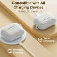 thumbnail image 4 of Comvin Compatible with AirPods Pro 3 Case Cover(2025), Soft Leopard Engraved Silicone Case for Apple Airpods Pro 3rd Generation (2025), 4 of 7