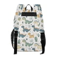 thumbnail image 3 of ALAZA Clear Backpack Cartoon Dinosaur Cactus PVC Transparent BookBag, 3 of 7