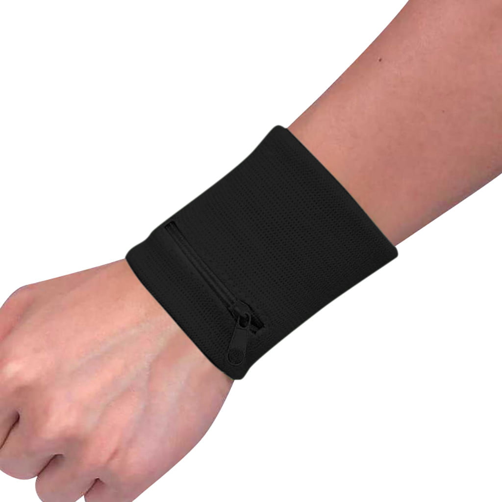 Details about   Sport Armband Gym Cycling Wristband Sweatband Wrist Support Pocket Wrist Wallet 