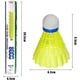 thumbnail image 3 of 12 Volantes de bádminton de plástico, volantes rápidos de bádminton, estabilidad y durabilidad, para entrenamiento en interiores y exteriores, pelotas de bádminton Sp, 3 of 5