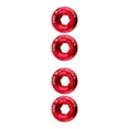 thumbnail image 2 of Greeniant Paquete de 2 tornillos de manivela portátil antioxidante M18 Color sólido desmontable reemplazo de perno de bicicleta de montaña Rojo 2piezas, 2 of 6