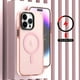 thumbnail image 4 of Funda TEKKU Matte Color para iPhone 15 PLUS Trans Rosa compatible con MagSafe, 4 of 5