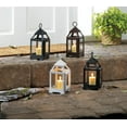 thumbnail image 7 of Black Mini Contemporary Lantern, 7 of 7
