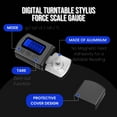 thumbnail image 2 of Professional Digital Turntable Stylus Tracking Force Gauge Record Player Needle Cartridge Vertical Pressure Weight Scale Vinyl Record Stylus alignment w/ LCD Backlight for Tonearm Phono Cartride, 2 of 7