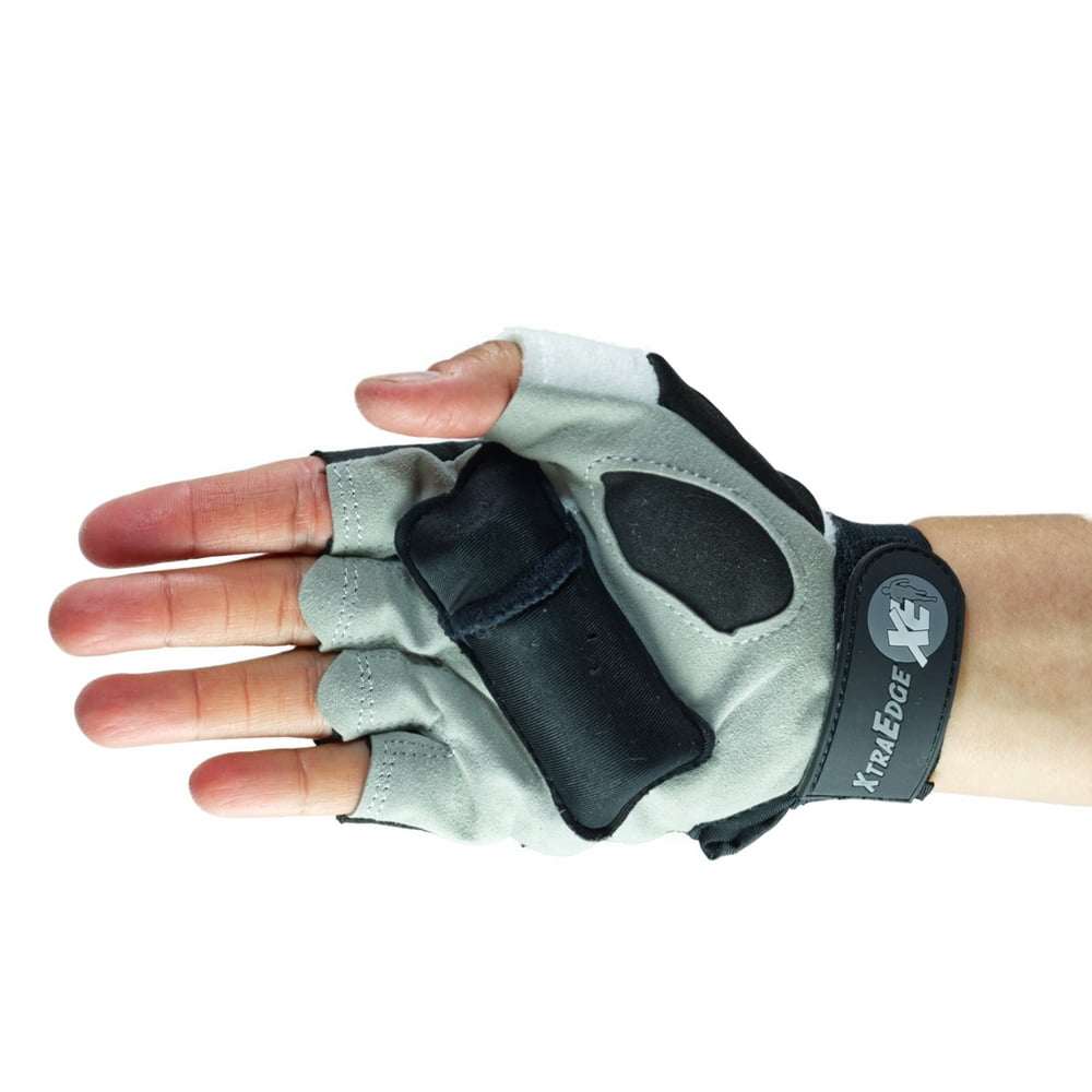 XtraEdge Weighted Gloves (XLLarge) 1 Pound Each Glove for Faster