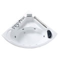thumbnail image 2 of Whirlpool Bathtub 53.15″ X 53.15″ white 6 water jets – Daisy, 2 of 3