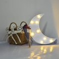 thumbnail image 4 of 3PCS LED Night Light Cute Star Moon Wall Desktop Kids Room Nursery Lamp, Baby Shower Small Light para fiesta de cumpleaños, sala de estar, decoración navideña Xemadio LN-2465, 4 of 4
