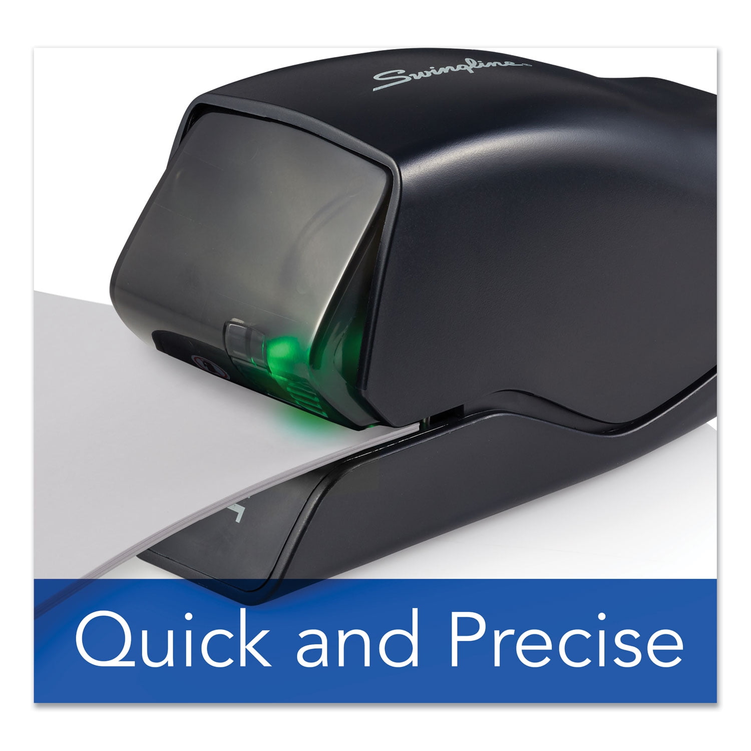 Swingline® Durable Full Strip Desk Stapler, 20-Sheet Capacity, Black