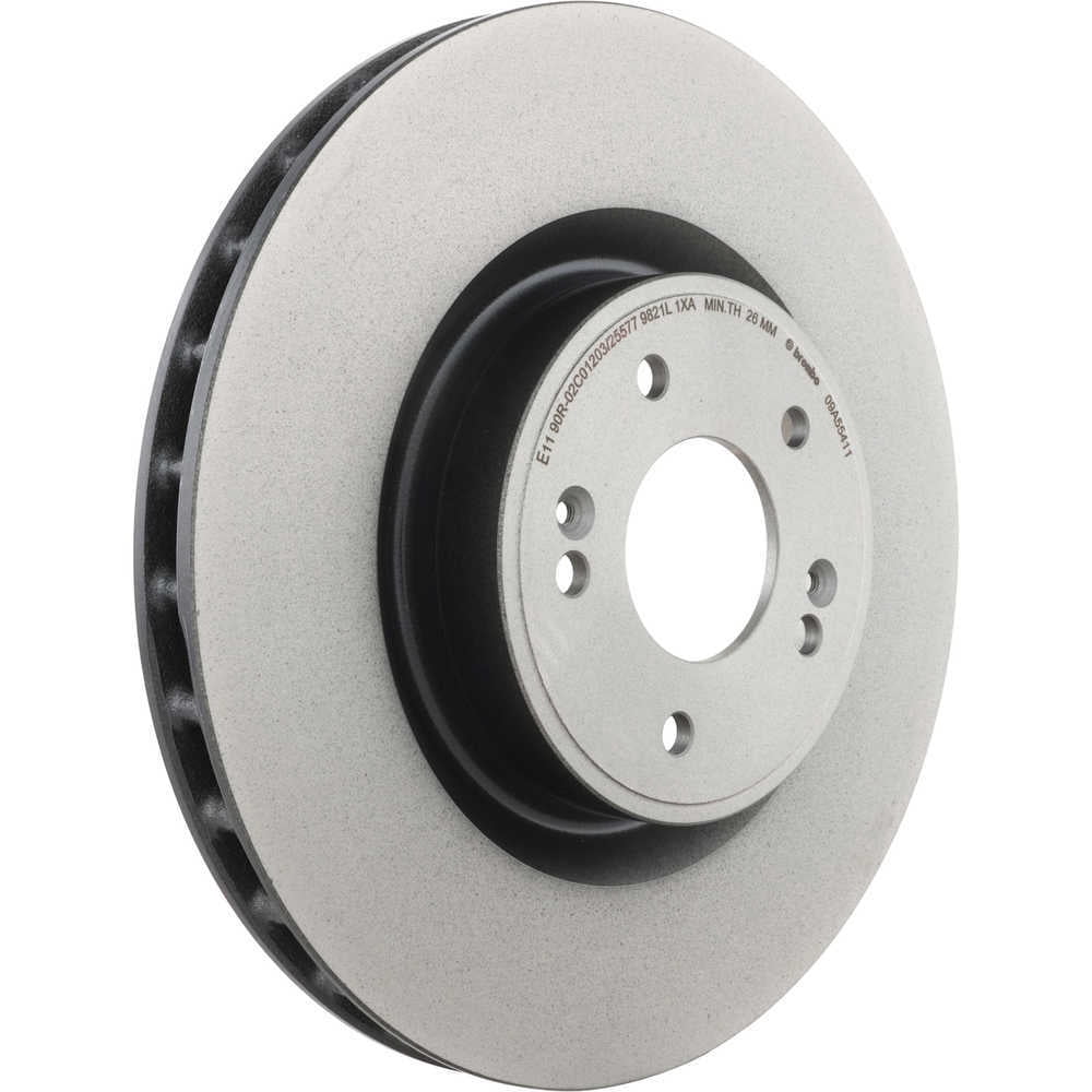 Brembo 09.A554.11 BRAKE ROTORS Fits select: 2011-2015 HYUNDAI GENESIS COUPE 3.8L