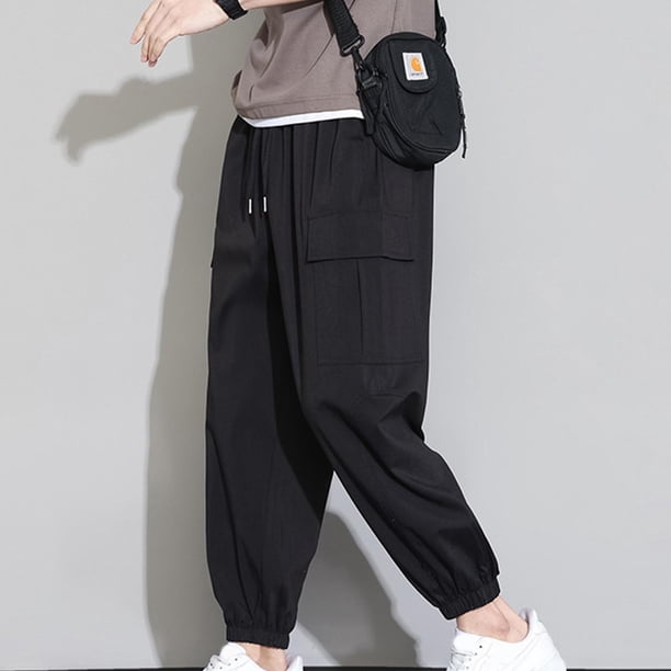Pantalones largos para hombre, informales, diarios, para exteriores, playa, transpirables