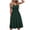Green, variant on Sngxgn Women's Summer Sleeveless/Short Sleeve Floral Print Casual Flowy Long Dress(Red,M)