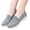 Green, variant on longantii Women's Orthopedic Knit Flat Loafers Breathable Mesh Round Toe Comfortable Slip On Walking Shoes Casual Lightweight Daily Footwear for Ladies Beige