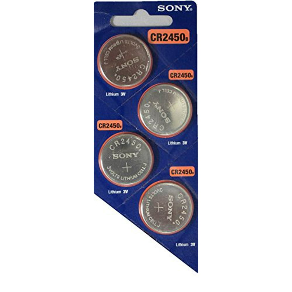Sony CR2450 3V Lithium Battery CR2450 X 4 Batteries