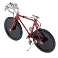thumbnail image 3 of kusrkot Metal Diecast Toy Bike Model Dollhouse Miniature Ornament Decor Red, 3 of 9