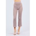 thumbnail image 1 of Pantalon Long en Résille Évasée, 1 of 5