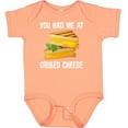 thumbnail image 3 of Inktastic You Had Me at Grilled Cheese Sandwich Boys or Girls Baby Bodysuit, 3 of 5