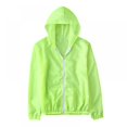 thumbnail image 1 of Veste Légère à Capuche Protection Solaire UPF 50+ pour Femmes Extérieure Séchage Rapide Course Randonnée Manches Longues, 1 of 7