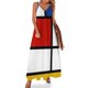 thumbnail image 1 of Vestido sin mangas De Stijl #1 (inspirado en Mondrian) Falda de verano Vestidos de noche para mujer Ropa de mujer, 1 of 7