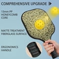 thumbnail image 4 of Pickleball Paddles Set Of 1, Fiberglass Surface, Camouflage Print, 1 Paddle, 2 Balls & Bag, 4 of 5
