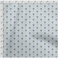 thumbnail image 4 of Soimoi Llama Alpaca Print,Cotton Cambric, Quilting Fabric Sold by The Yard 42 Inch Wide, Medium Weight Cotton Fabric, SewingSupplies,Light Blue, 4 of 5