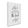 thumbnail image 3 of Stupell Industries Serve The Lord Spiritual Scripture Rustic Botanicals Graphic Art Gallery Wrapped Canvas Print Wall Art, Design by Lettered and Lined, 3 of 5