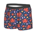 thumbnail image 5 of Goofa Sea Animals Printed Men's Boxer Briefs Underwear, Moisture-Wicking Underwear, Trunk,Soft and Breathable Cotton Underwear-, 5 of 9
