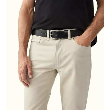 Mens Levi's Leather Casual Black Belt 1.49" Wide, Size Large 36-38 (374600317)