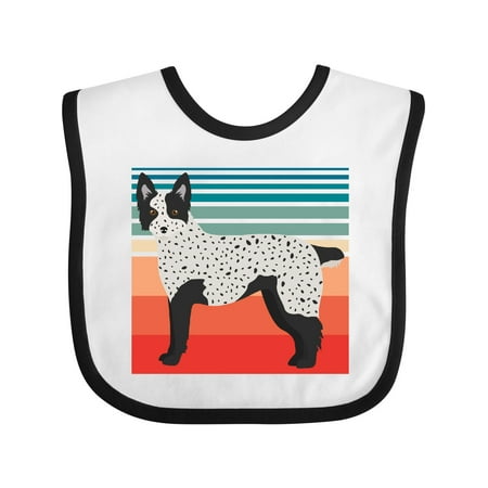 

Inktastic Texas Heeler Dog Retro Gift Baby Boy or Baby Girl Bib