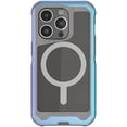 thumbnail image 2 of Funda GHOSTEK Atomic para iPhone 15 PRO MAX Aluminio Prismatic Transp MagSafe, 2 of 8