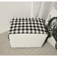 thumbnail image 5 of KUNRO Rectangle Toy Bin Waterproof storage organizer for Nursery Hamper Home decor Closet Kids Bedroom Laundry Baby Gift Shelf Baskets(Black grid), 5 of 6
