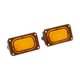 thumbnail image 2 of 2 protectores de luz antiniebla para motocicleta, accesorios para motocicleta Naranja, 2 of 9
