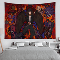 thumbnail image 3 of Tapiz de pared grande con estampado de Stranger Things E-Eddie M-Munson, decoración de pared con Buda indio, manta de decoración bohemia y brujería, 3 of 5