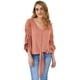 thumbnail image 4 of Blusa juvenil Roman Fashion manga amplia 8050 rosa claro M, 4 of 6