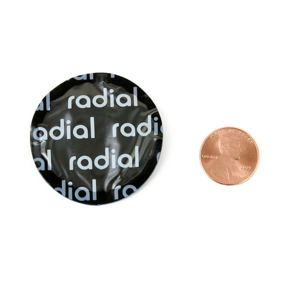 RockTrix Small Radial Tire Patches, Pack of 50, 1-5/8" Diameter (41mm), Round Rubber Repair Patch for Tubeless Tires
