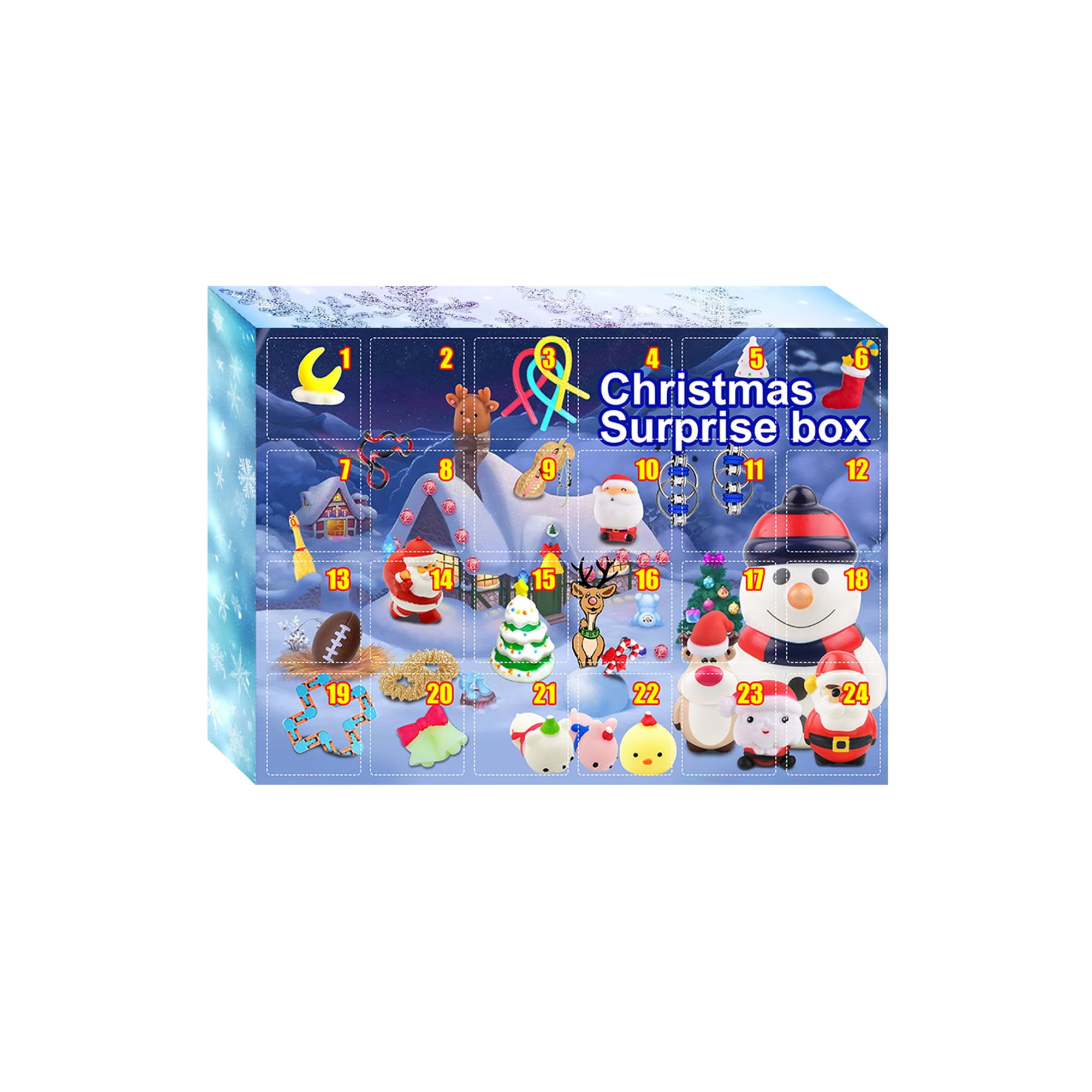 Carolilly Christmas Advent Calendar Blind Box Key Chain Toy Resin Pendant - Walmart.com Carolilly Christmas Advent Calendar Blind Box Key Chain Toy Resin Pendant - Walmart.com
