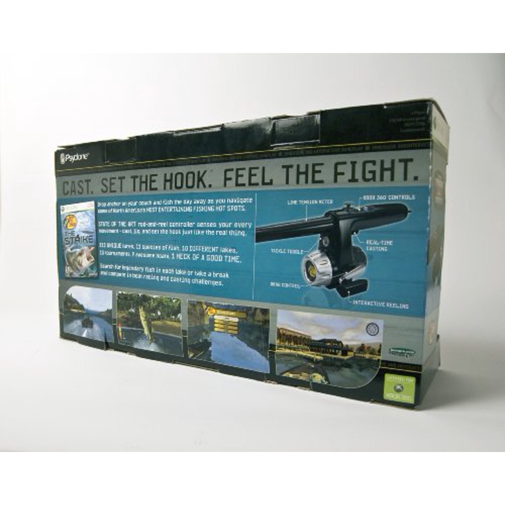 Bass Pro Shops The Strike Bundle with Fishing Rod Xbox 360