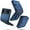 Blue, variant on Samsung Galaxy Z Flip 4 Case Built in Slide Camera Lens Cover+Hinge Protection+Finger Ring Stable Kickstand, Heavy Duty Shockproof Full Body Protective Phone Cover,2022 Blue