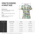thumbnail image 5 of Naloa Summer Leopard Print T-Shirts Short Sleeve V Neck Tees for Women Fashion Tops Trendy Lightweight Soft Casual Summer Outfits Clothes, 5 of 5