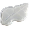thumbnail image 1 of Silicone Coaster Moulds, Elatic Reusable Conch Shape Resin Coaster Molds, Use For The For Friends And Family, 1 of 4