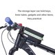 thumbnail image 5 of Soidarity Bolsa de tubo para bicicleta DUUTI, soporte impermeable para teléfono móvil, pantalla táctil reflectante, bicicleta de Type2 NO2, 5 of 6