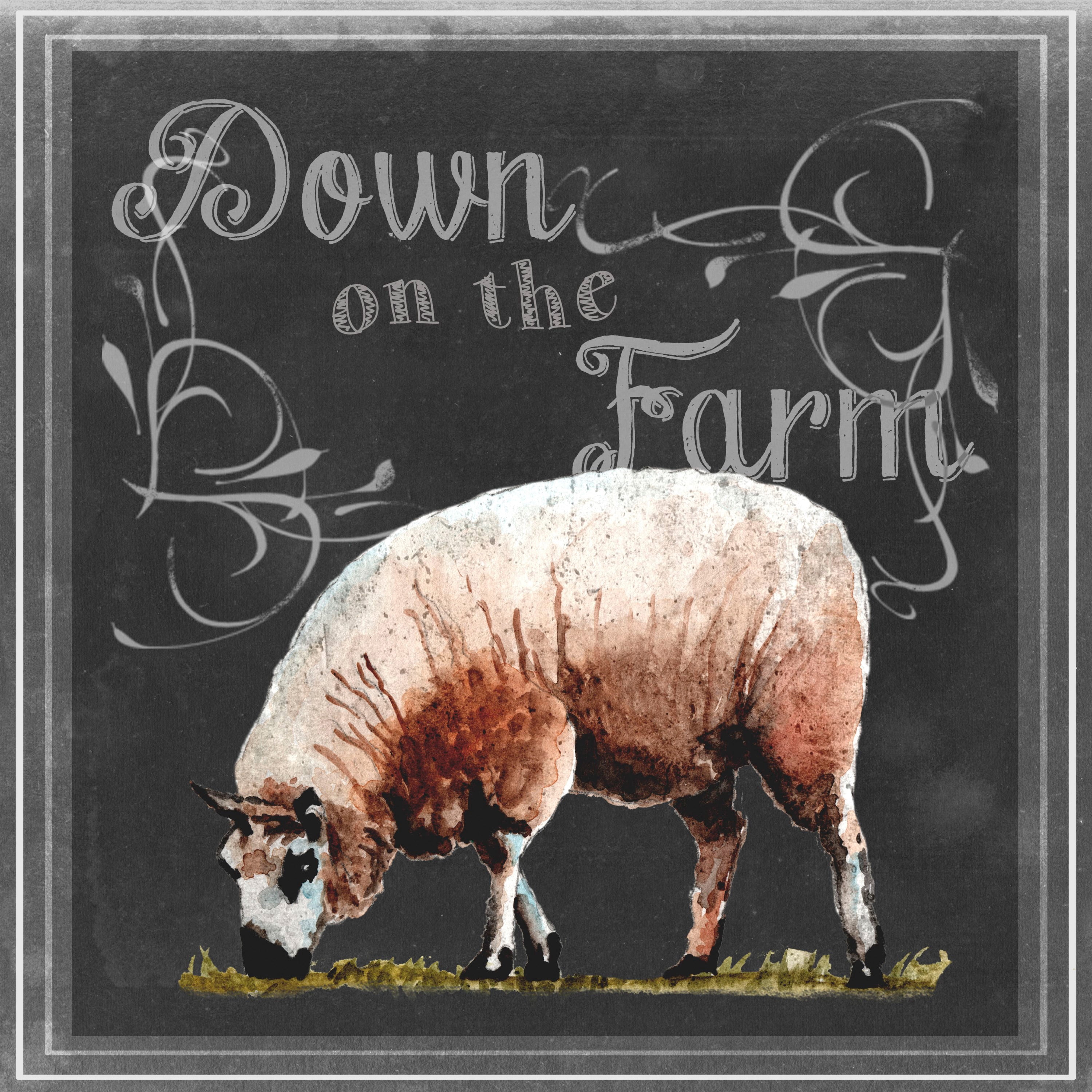 Marmont Hill "Down on the Farm" Painting Print on Wrapped Canvas