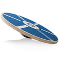 thumbnail image 2 of Philosophy Gym Wobble Balance Board, Round Wooden Core Trainer for Adults - Blue, 2 of 7