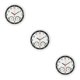 thumbnail image 4 of Cateissary Silent Non Ticking Wall Clock w/ Home Temperature Humidity Decor Display and Type1 NO1, 4 of 6