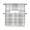 Gray, variant on Grey Buffalo Plaid Kitchen Curtains Set for Windows 3 Piece Cafe Curtains 24 Inch Length Swag Curtains Valances and Tier Set Farmhouse Modern Checkered Drapes for Bedroom Bathroom Living Room