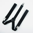 thumbnail image 4 of Leke Men Matching Suspenders Braces&Bow Tie Combo Sets Fancy Costume, 4 of 10