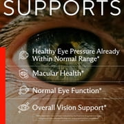 Eye Pressure Support Capsules, Eye Vitamins with Lutein and Zeaxanthin, 30 Count