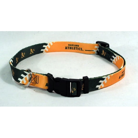 Oakland A Athletics MLB Extra Large XL Dog/Cat Pet Collar