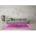 thumbnail image 3 of Ahgly Company Indoor Rectangle Persian Pink Traditional Area Rugs, 7' x 10', 3 of 4