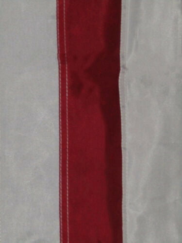 3X5 FT USA Embroidered Blue Sleeve Pole Pocket Deluxe Nylon Stars American Flag